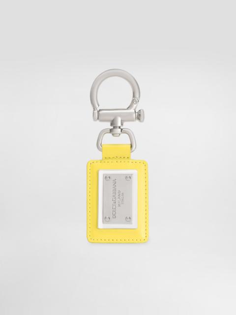 Dolce & Gabbana Smooth calfskin keyring
