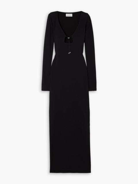 16ARLINGTON Solaria stretch-jersey maxi dress