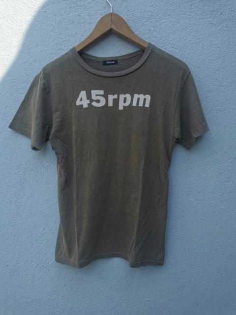 Other Designers Vintage - 45rpm Studio Spell Out Tee