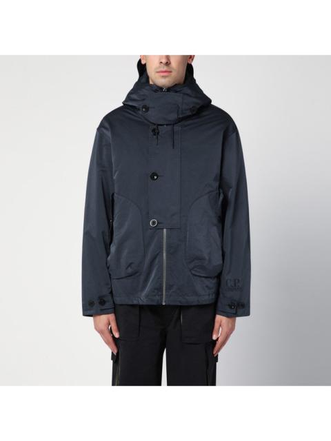 C.P. Company Black nylon hooded jacket