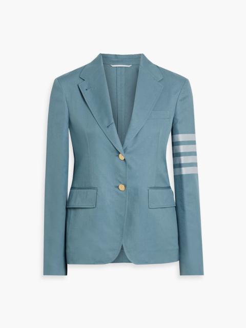Thom Browne Striped cotton-twill blazer