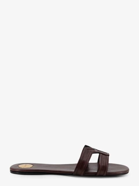 SAINT LAURENT Saint Laurent Women Mabrouka Leather Sandals