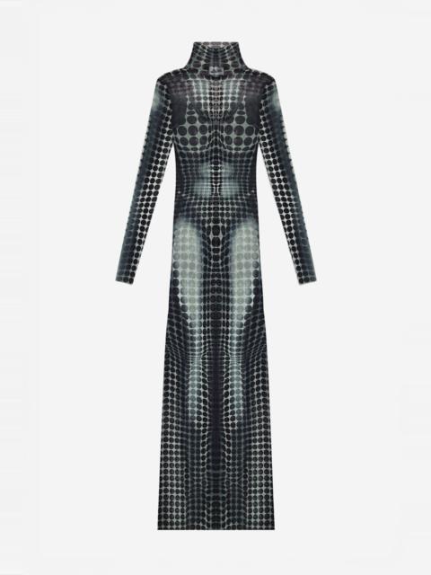 Jean Paul Gaultier RE-EDITION - THE BLACK & WHITE DOTS PRINT DRESS