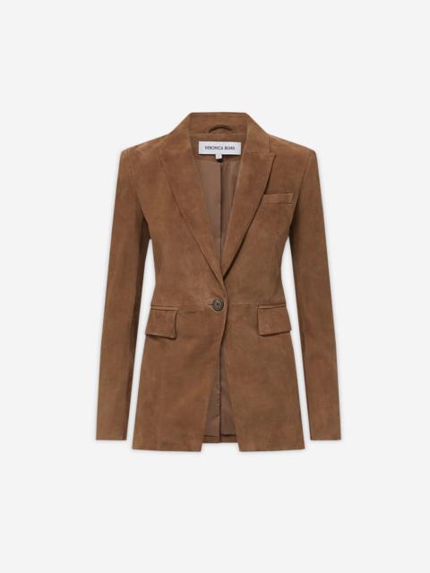 VERONICA BEARD SUEDE DICKEY BLAZER