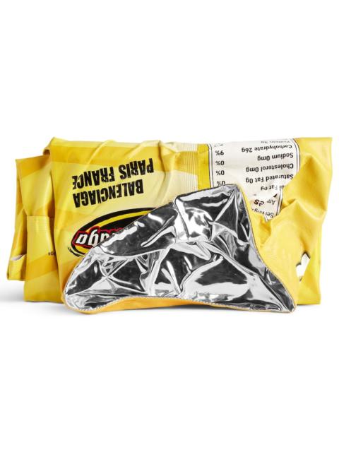 BALENCIAGA Chips Clutch Wallet  in Yellow