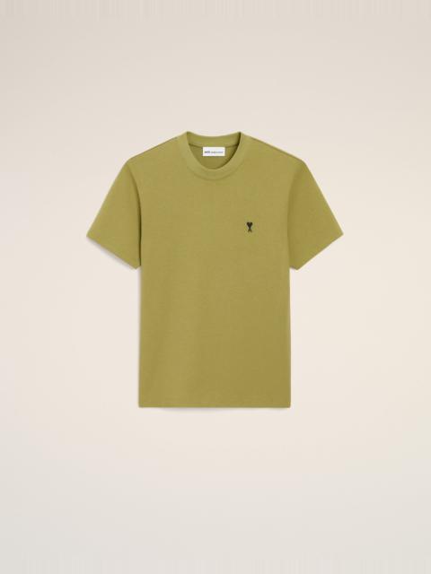 AMI Paris GREEN COTTON AMI DE COEUR T-SHIRT