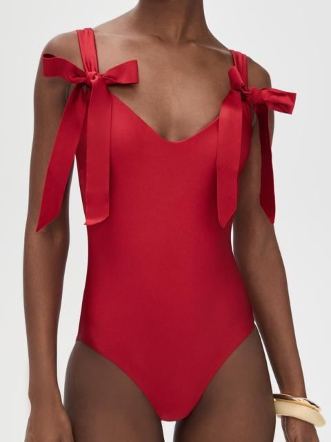 Zimmermann Patience Bow Tie One Piece