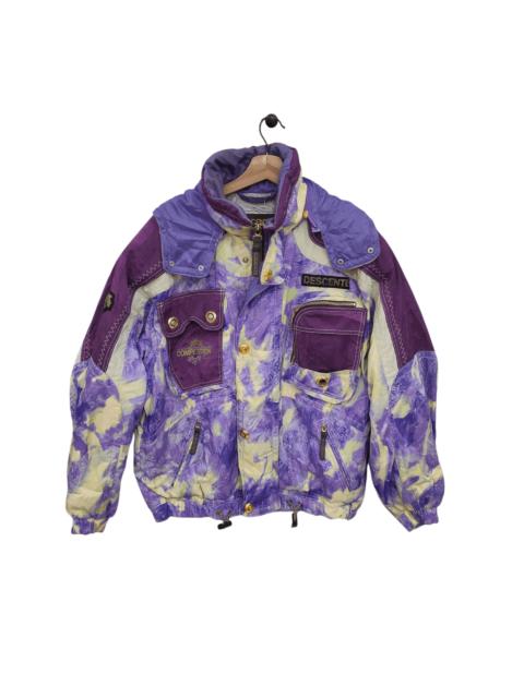 Other Designers Descente × Sports Specialties - Vintage Descente Competition Ski Jacket Purple Yellow