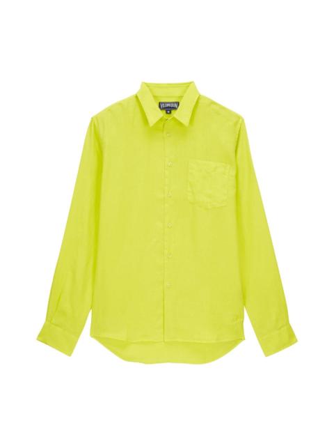 Vilebrequin Vilebrequin Solid Linen Shirt