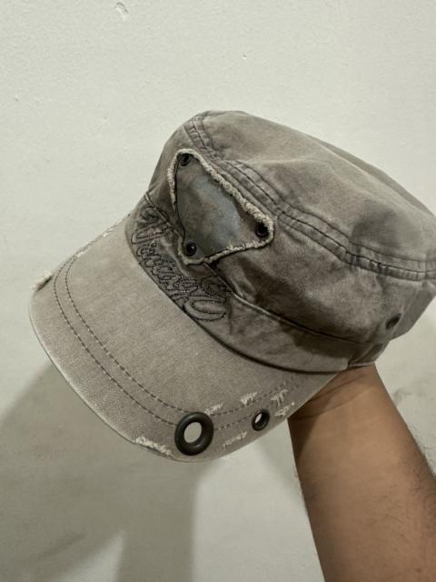 Other Designers Band Tees - 2000s Cadet Hat PUNK Distress Style
