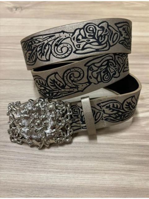 Other Designers Other - Rose Buckle Belt