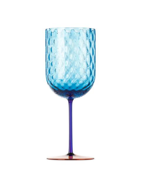 Dolce & Gabbana Blue Carretto Red Wine Glass
