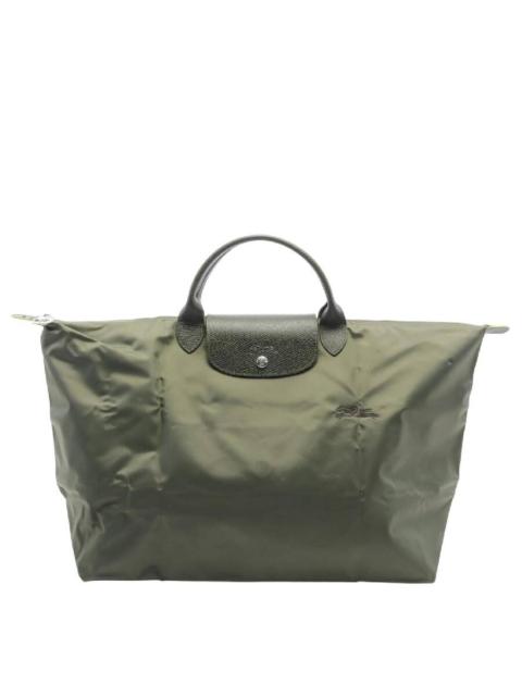 Longchamp Longchamp Le Pliage Green L Top Handle Bag