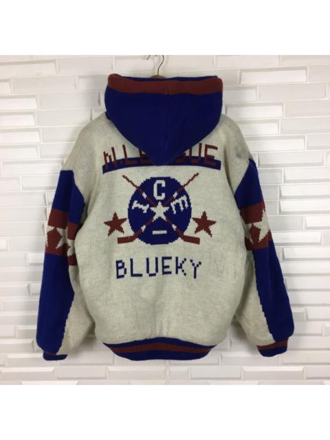 Other Designers Japanese Brand - 🔥LAST DROP🔥Vintage Blueky International Sherpa Knit Bomber