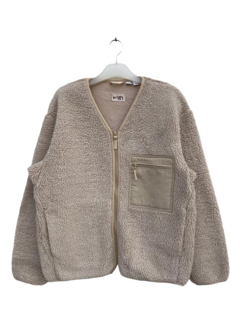 Other Designers Uniqlo - Gorpcore Uniqlo Lemaire Collarless Deep Pile Fleece Jacket