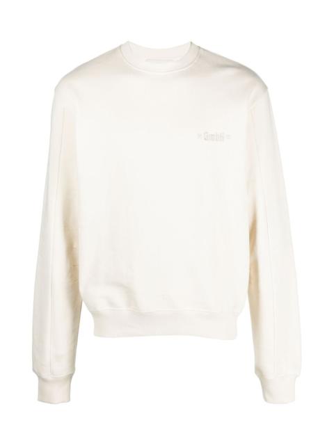 GmbH BERG LOGO-EMBROIDERED ORGANIC SWEATSHIRT