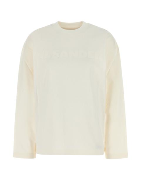 Jil Sander White cotton t-shirt