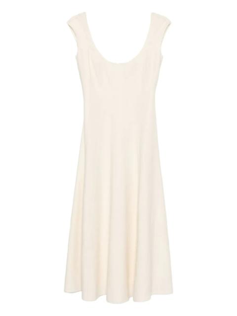 STAUD Charlotte Dress in Ecru