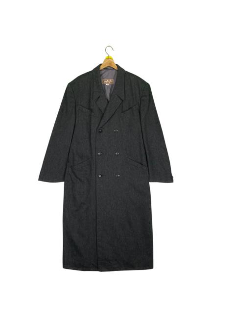 Vintage 90s Thierry Mugler Long Coat Wool Jacket