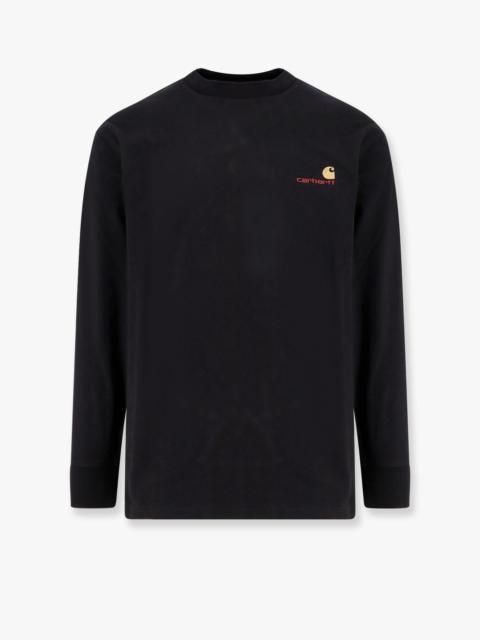 Carhartt Carhartt Wip L/S American Script Organic Cotton T-Shirt