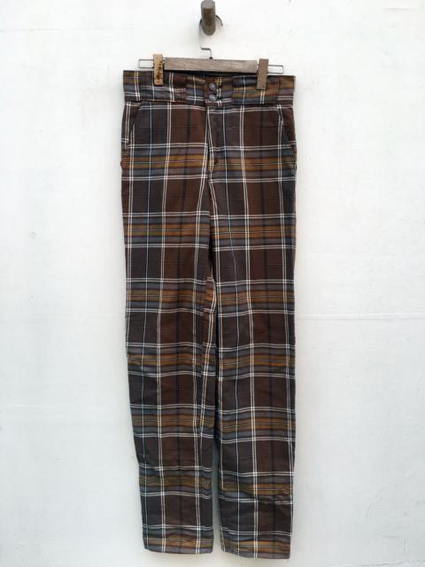 Other Designers Vintage - Vtg Levis Tartan Staprest