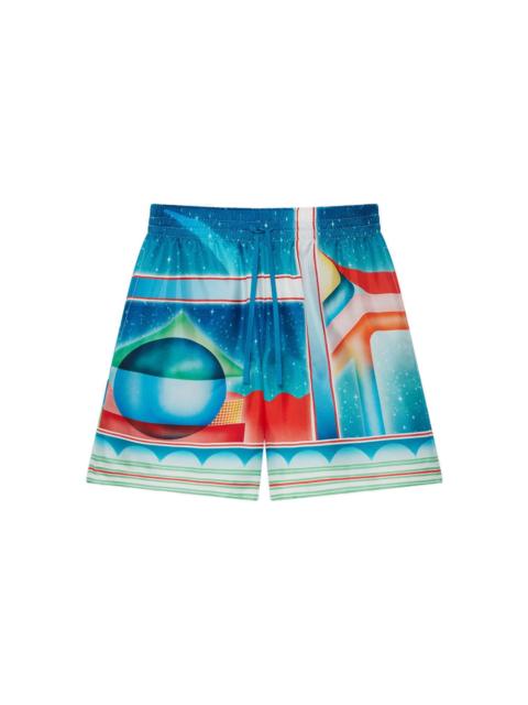 CASABLANCA Shorts Blue