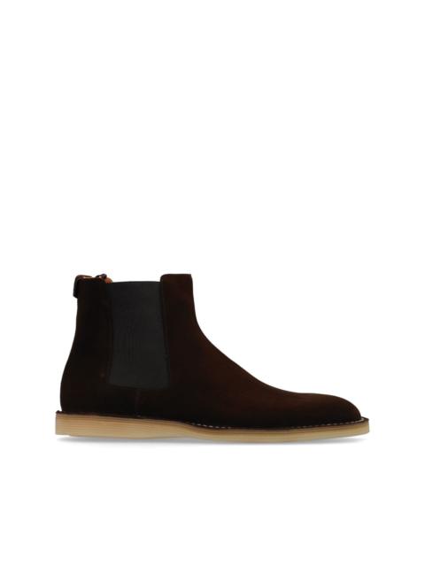 suede Chelsea boots