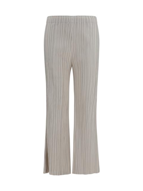Other Designers Gongdid Design Corduroy Palazzo Pants Off White