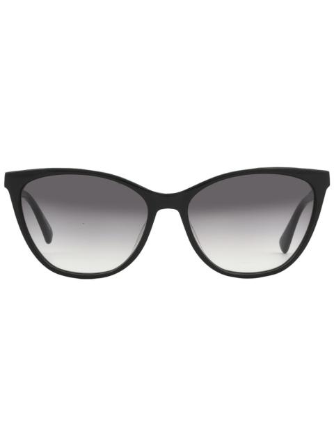 Open Box - Longchamp Grey Gradient Cat Eye Ladies Sunglasses LO659S 001 57