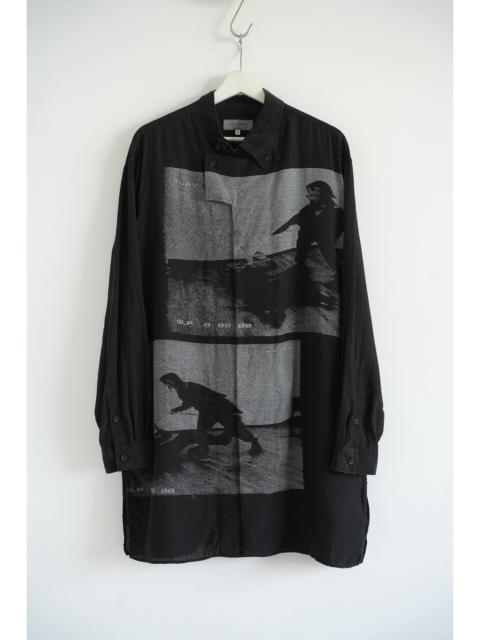 Yohji Yamamoto Yohji Yamamoto 22SS Movie Print Silk Shirt