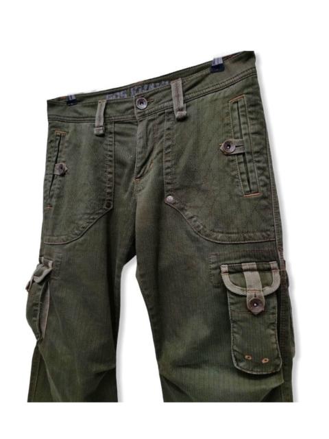 Other Designers EDWIN Khaki Military Spec Cargo Pants Travis Scott Style