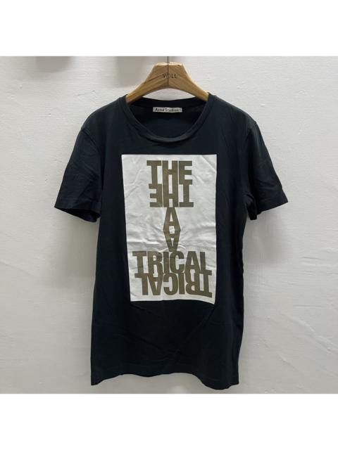 Acne Studios 🔥Rare SS14 Acne Studios ‘Joshi Theatre’ Collection Tees