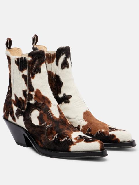 GABRIELA HEARST Cassidy calf hair cowboy boots
