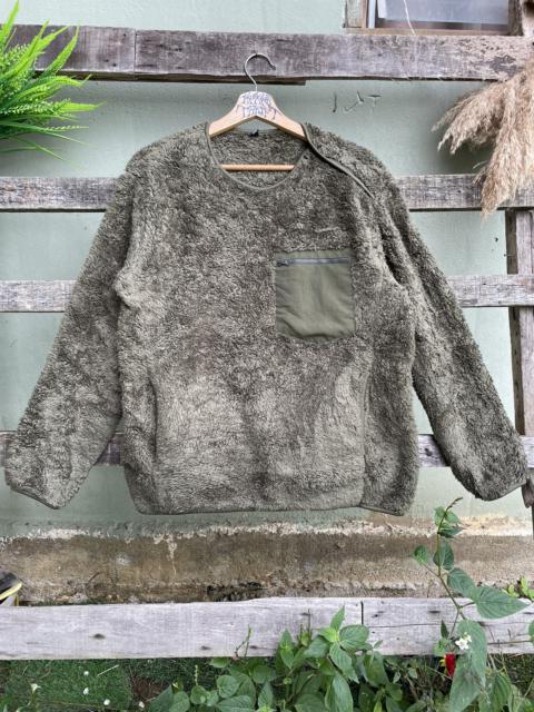 Other Designers Uniqlo - Uniqlo Patchwork Pocket Sherpa Fleece