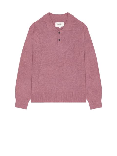 Corridor Brushed Alpaca Polo