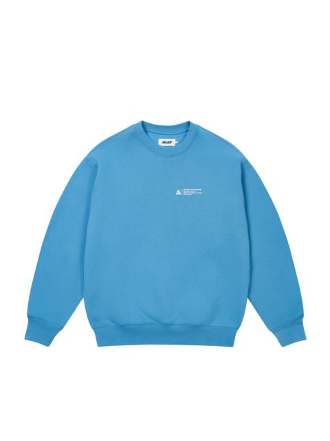 PALACE SHOP LOCATOR CREW OCEAN BLUE