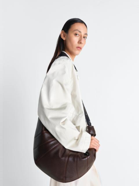 Lemaire WESTERN STUDS LARGE CROISSANT BAG IN LEATHER