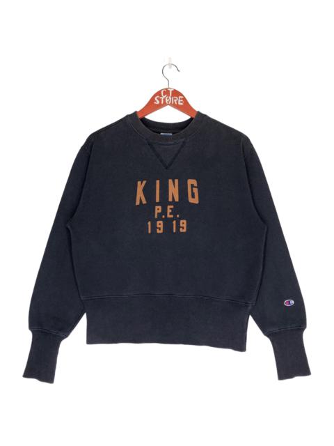 Other Designers Vintage - Vintage Champion King P.E. 1919 Sweatshirts Crew