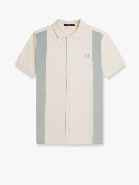 Fred Perry Cotton Piquet Polo Shirt With Towel Inserts