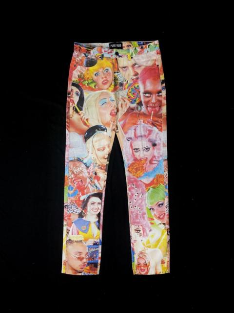 Other Designers Japanese Brand - Rare Pure Void SERVE Gushers Jeans By Parker Day Multicolor