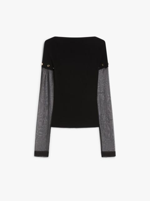 Other Designers Max Mara Sportmax Viscose Tight-fitting Sweater