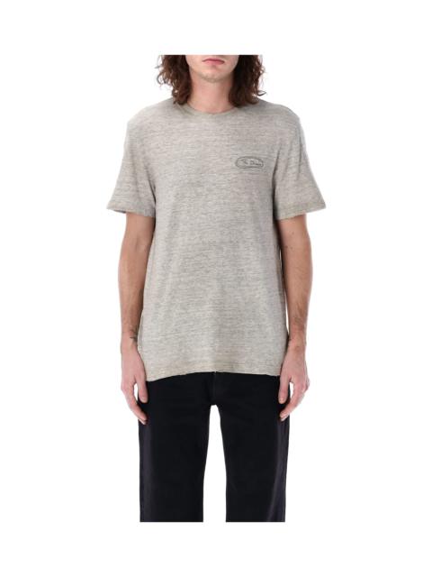 Golden Goose 'lettering' Grey Cotton T-shirt