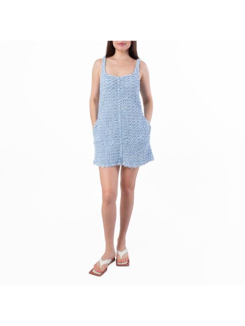 Stella McCartney Stella Mccartney Womens Boucle Denim Minidress
