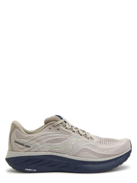 Saucony Saucony Ride 18 Panelled Mesh-knit Sneakers