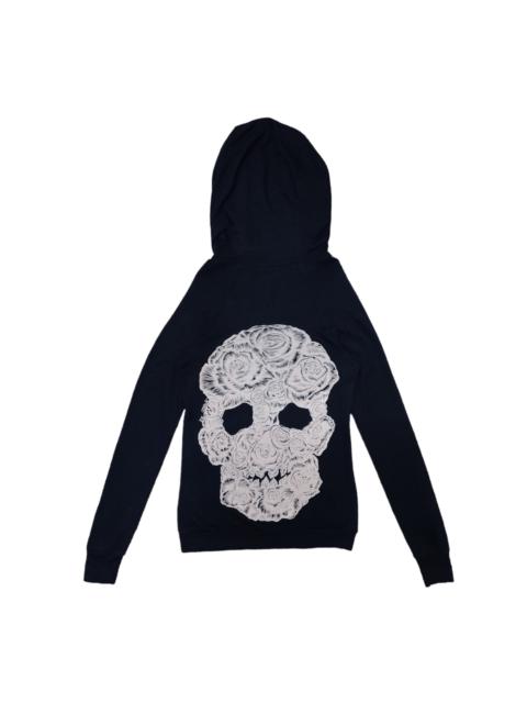 Other Designers Japanese Brand Skull Hoodie Black Zip Up