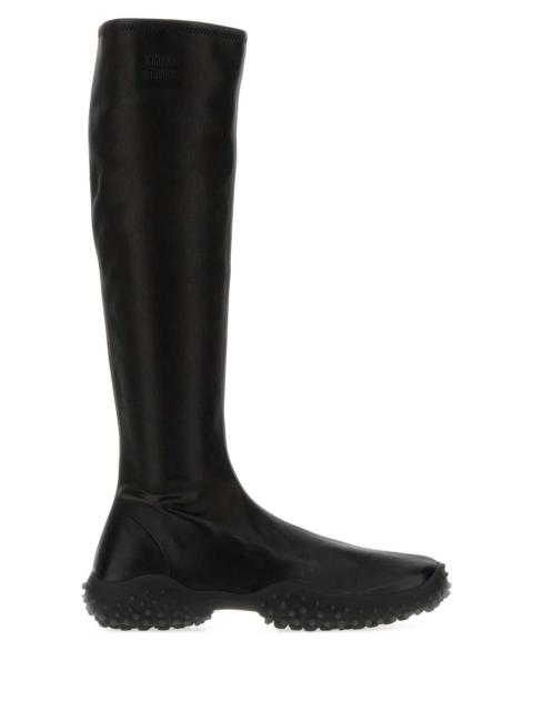 Miu Miu Miu Miu Women Black Nappa Leather Boots