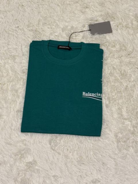 BALENCIAGA Balenciaga deep green t shirt