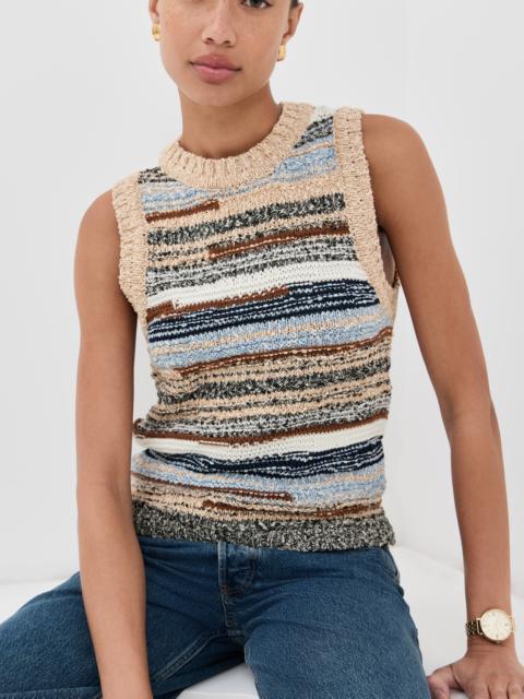 VERONICA BEARD Cropped Jerrel Knit Tank