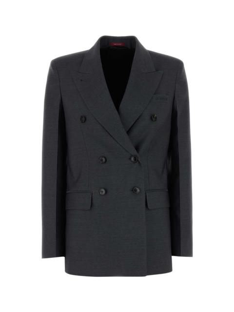 GUCCI Graphite Wool Blazer