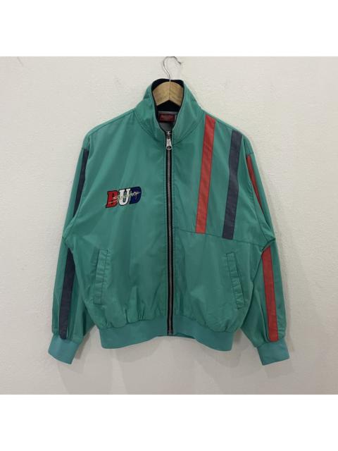 Other Designers Vintage Budweiser Sports Big Logo Jacket